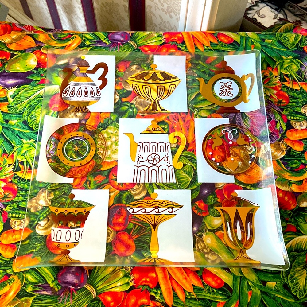 Vintage Snack Tray